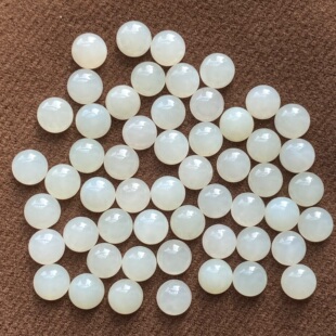 特价！天然和田玉戒面白玉裸石青玉蛋面DIY镶嵌戒指手链项链耳钉