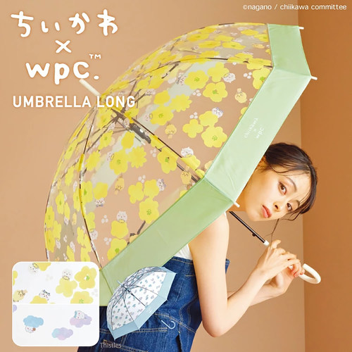 Chiikawa吉伊卡哇联名长柄透明伞