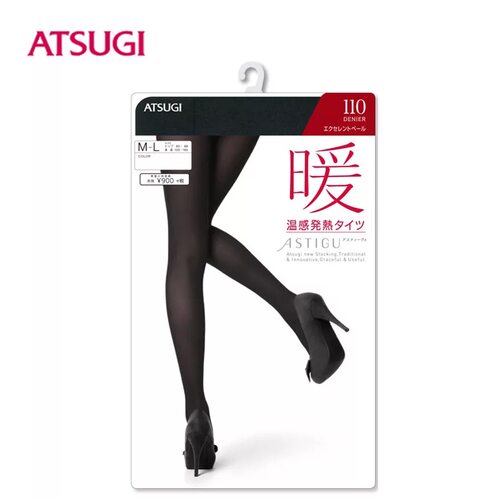 日本ATSUGI/厚木连裤袜110D暖
