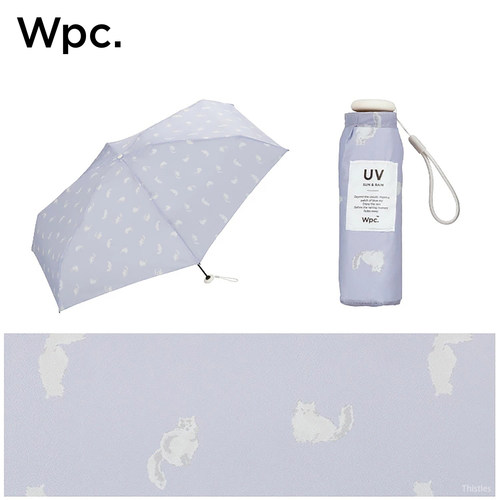 日本进口WPC迷你花朵超轻晴雨伞