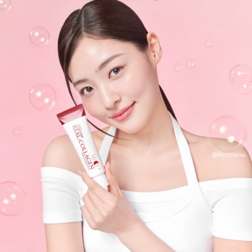 韩国DERMAFIX真实胶原 脸部紧紧提升安瓶面霜 k老清爽不黏腻