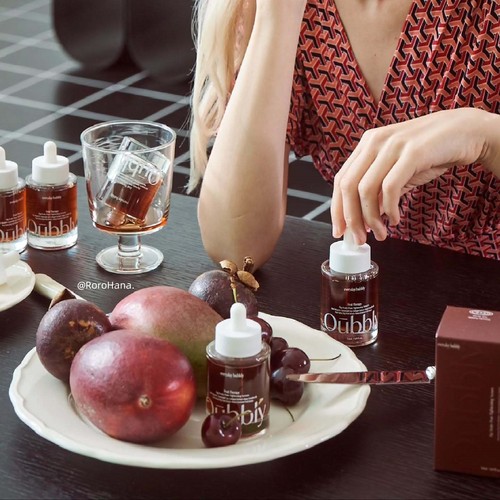 亮肤抗氧化#韩国Oubbly无花果提亮紧致安瓶精华液收缩毛孔50ml