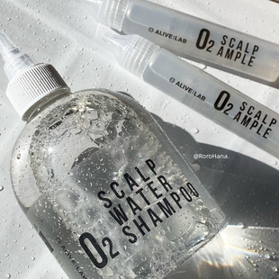 韩国直邮詹詹同款油屑痒alivelab氧气洗发水蓬松控油头屑止羊无硅