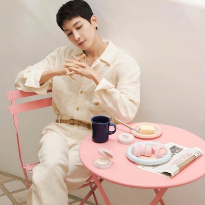 韩国Huxley仙人掌水润遮瑕气垫