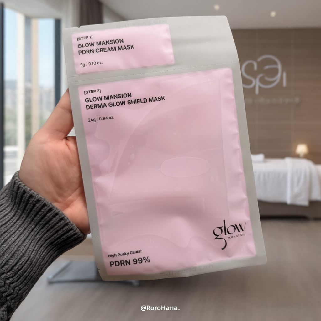 韩国直邮#肌肤紧绷glowmansion糖葫芦水光面膜弹力紧致细腻毛孔