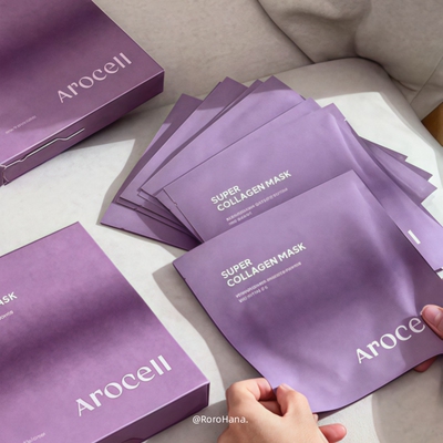 韩国直邮#阿洛思尔AROCELL童颜胶原蛋白石墨烯电流面膜淡化细纹