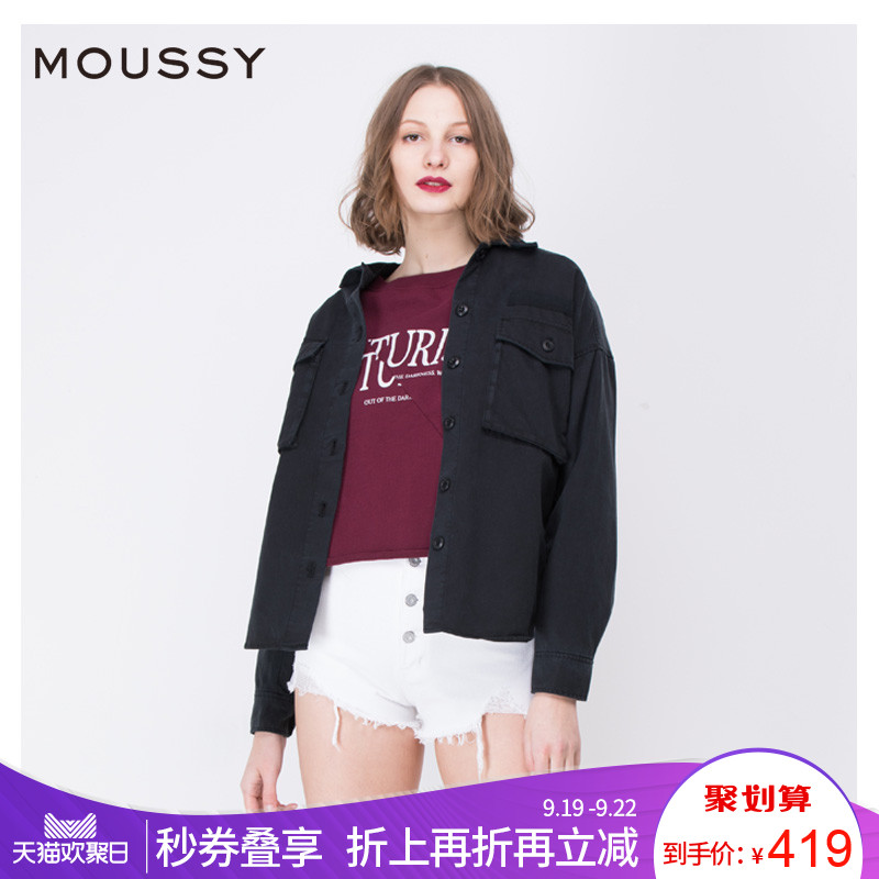 MOUSSY´ºÏÄпɫ¿íËÉÐÝÏоü×°¿î³¤Ðä³ÄÉÀÉÏ×°Å®028BSE30-0190