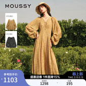 南法度假风碎花气质浪漫连衣裙028ISX33 新品 3711 春季 MOUSSY