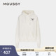 蝴蝶刺绣印花多色连帽卫衣女028ISZ90 新品 0051 春季 MOUSSY