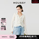 MOUSSY 2024夏季新品法式优雅甜美风春游碎花衬衫女028HSZ30-0511