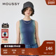 MOUSSY 0661 丁达尔渐变辣妹风基础针织背心010HS780 夏季 新品