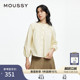 春季 028ISA30 新品 衬衫 3341 甜美文艺风花边领纯色长袖 MOUSSY