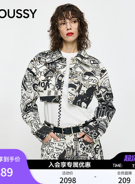 MOUSSY x Vaquera联名2026春季新品画报风短款衬衫010JSF01-0111