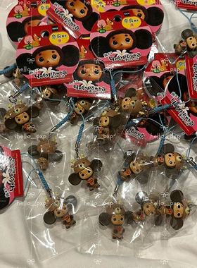 日本采购 正品查布大耳猴cheburashka奈良小鹿挂件地域限定手机链