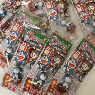 现货 日本东京 浅草寺限定 哆啦A梦/机器猫地域限定挂件手机吊饰