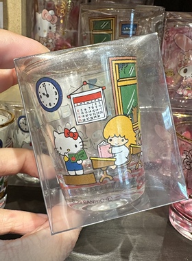 现货 日本hello kitty三丽鸥人物卡通可爱清酒杯玻璃杯小酒杯