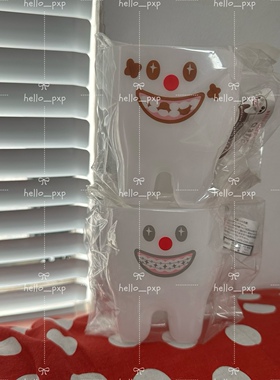 现货日本gladee坚固的牙齿系列儿童宝宝漱口杯刷牙杯卡通手柄杯