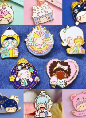 【Momiji官方店】周边系列 密语娃娃钥匙链KeyChain/徽章Pins限量