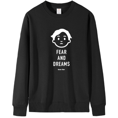 陈奕迅EASON巡回演唱会Fear and Dream同款长袖卫衣秋冬加绒衣服