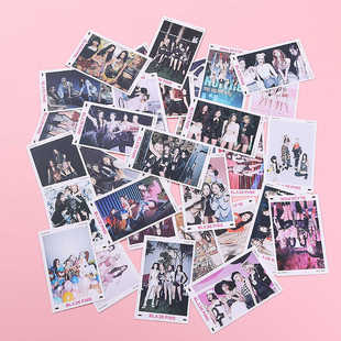 BLACKPINK留言卡精美lomo粉墨LISA金智秀金智妮朴彩英周边小卡片
