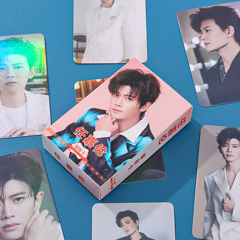 任嘉伦小卡周边拍立得镭射闪卡