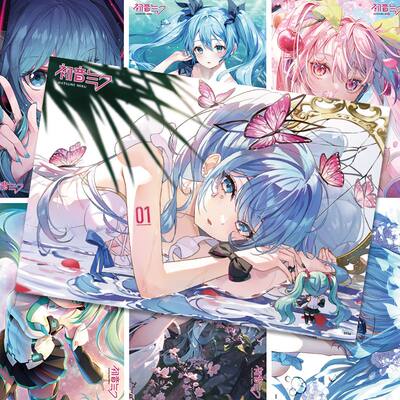 初音未来海报Hatsunemiku周边