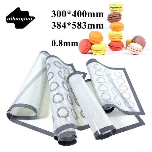 30连马卡龙硅胶烤垫耐高温烤盘垫