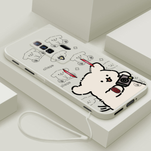 适用红魔7手机壳新款7pro液态硅胶软壳por努比亚红魔7spro镜头全包7s防摔保护套pr0男女生游戏外壳卡通拍照狗