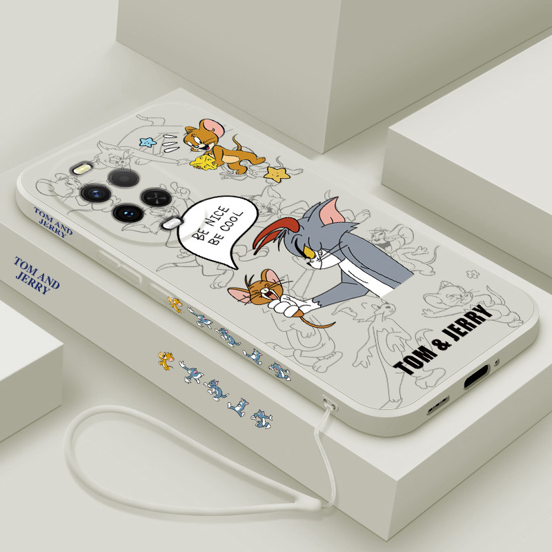 适用华为nova15pro手机壳新款nova15液态硅胶软壳nova15ultra镜头全包防摔保护套男女生潮牌卡通时尚猫和老鼠