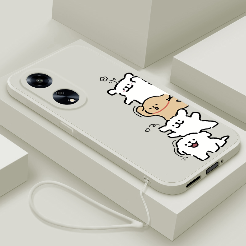 液态硅胶软壳 镜头全包 卡通个性