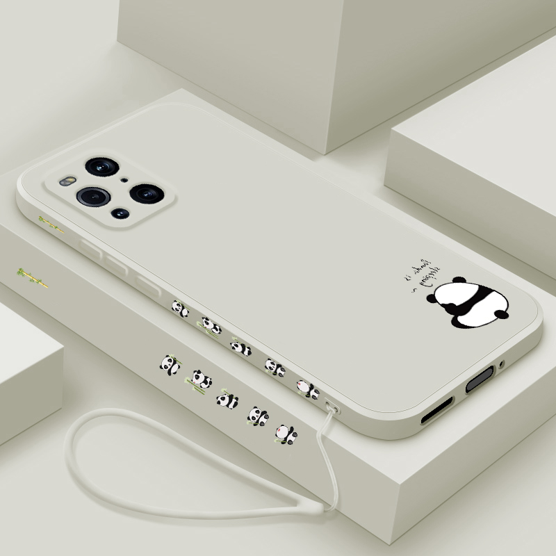 液态硅胶软壳 镜头全包 卡通个性