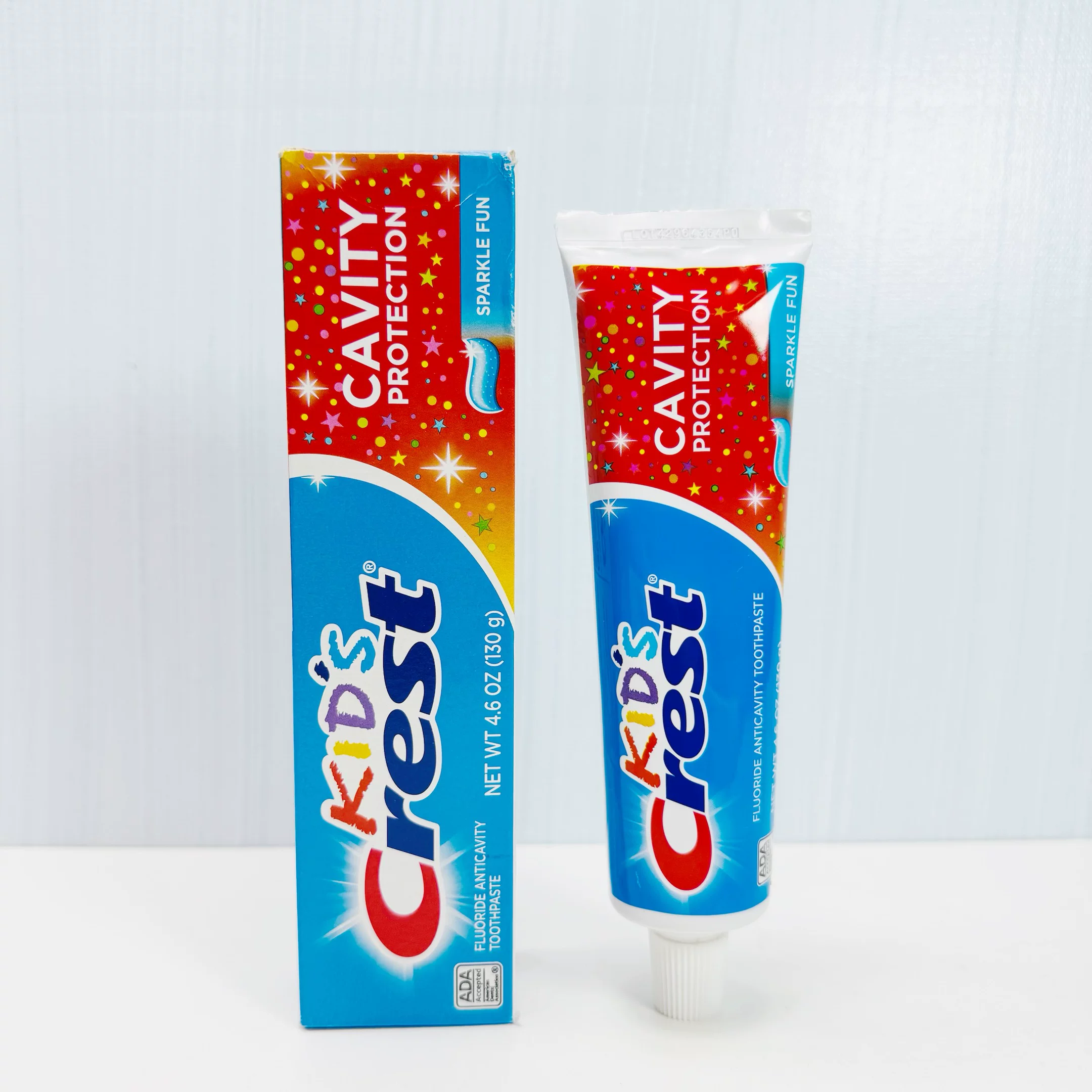 现货美国 Crest 佳洁士儿童宝宝无糖含氟防蛀牙龋齿牙膏130g