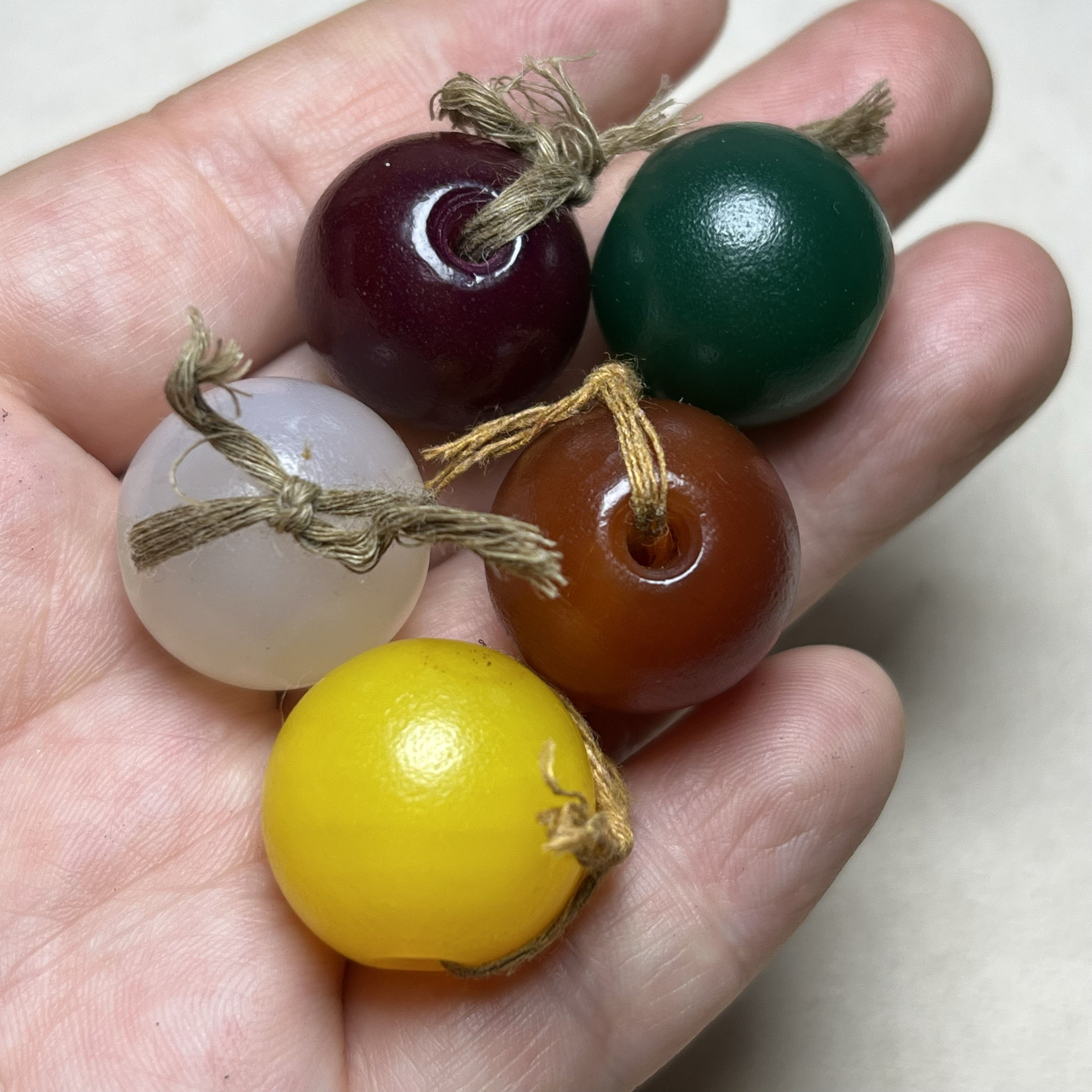 古玩杂项老顶戴花翎冒顶大玛瑙珠转运数玛瑙风化包浆大佛珠配珠