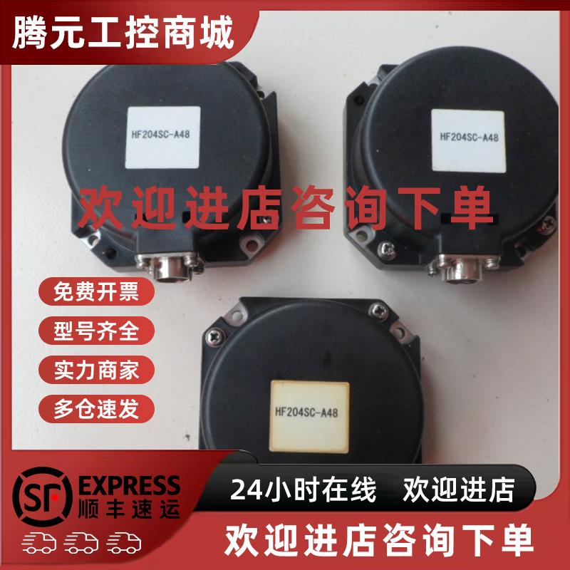 议价二手三菱伺服编码器 OSA18-100 对应 HF204SC-A48 设备拆机