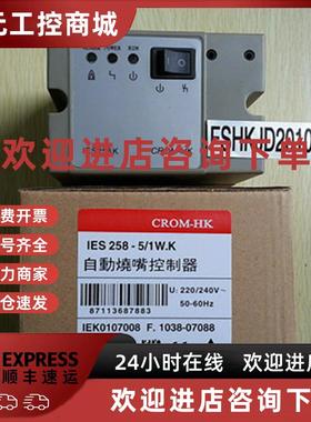 议价HK//CROM天燃气烧嘴,IES258-5/1W..K/IES258K,(灰色-黑色)点
