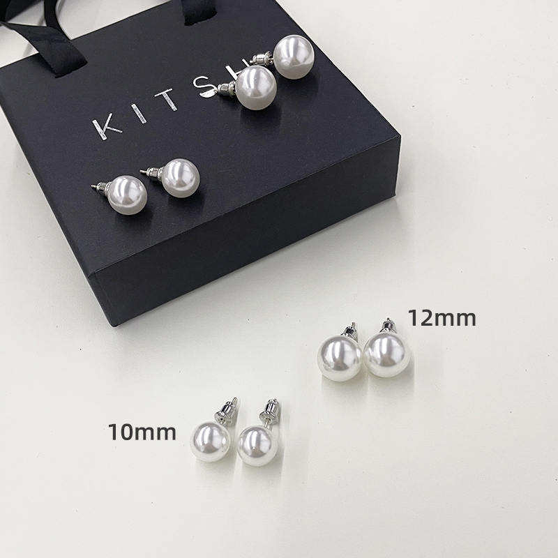 施家珍珠kitsh银针送耳堵简约女