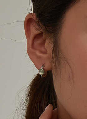 KITSH青提耳环耳圈女小众设计高级感耳饰ins气质冷淡风简约基础款