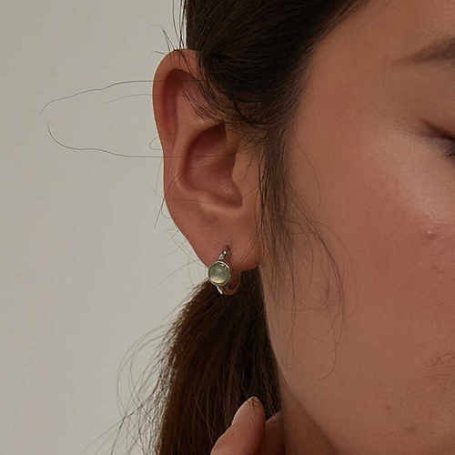 KITSH青提耳环耳圈女小众设计高级感耳饰ins气质冷淡风简约基础款