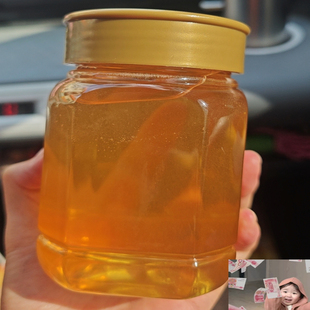 纯自然成熟野生蜂蜜农家自产自销封盖土蜂蜜野生乌桕春蜜入口香甜