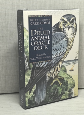 The Druid Animal Oracle Deck Cards德鲁伊动物神谕卡英文原版