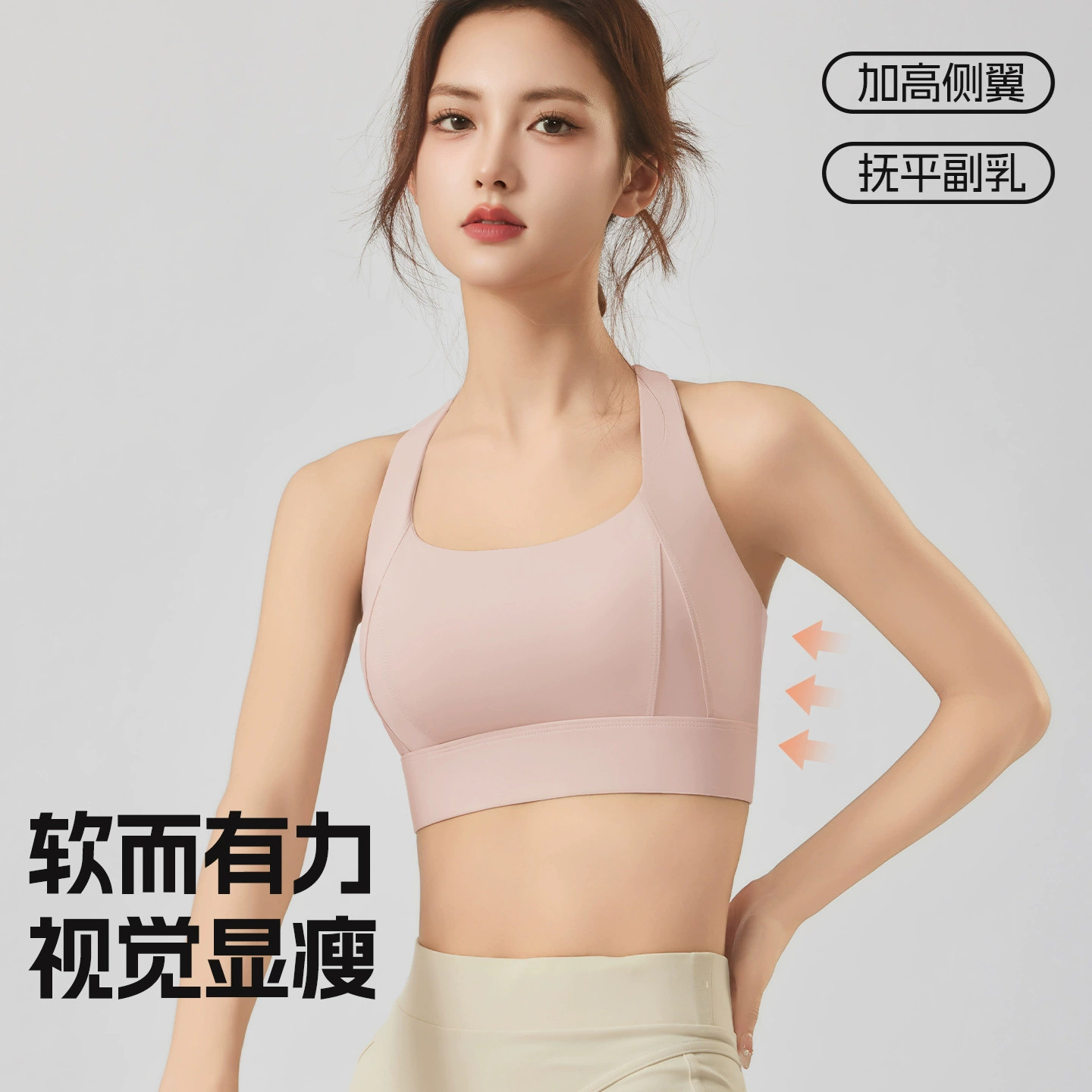 2019新款比基尼泳衣单件背心式分体游泳衣上衣女士温泉保守泳装