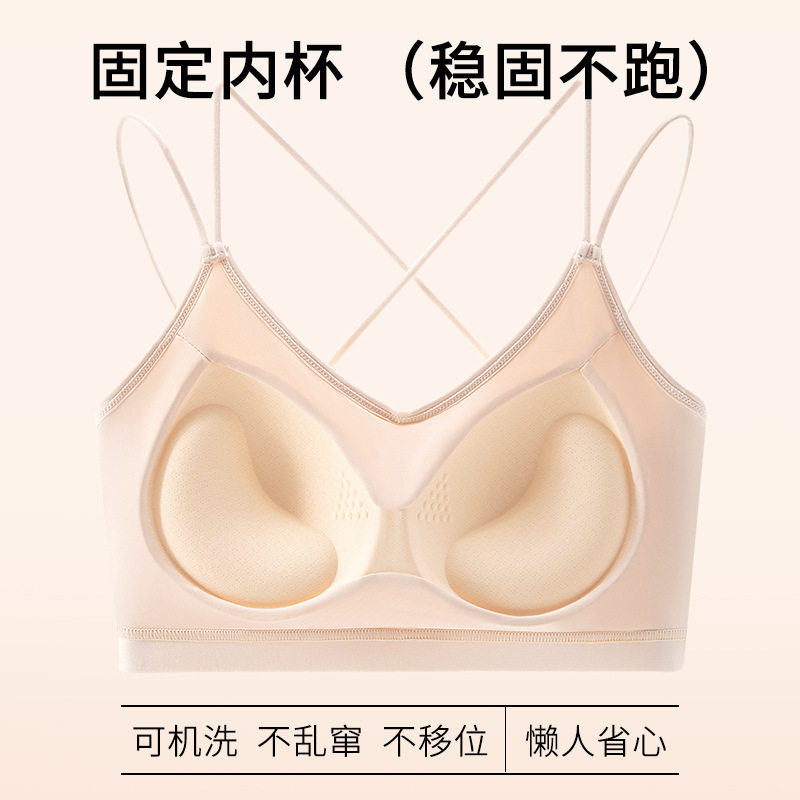 比基尼ABC游泳内衣女士大码潜水服无钢圈bra聚拢背心冲浪浮潜泳装