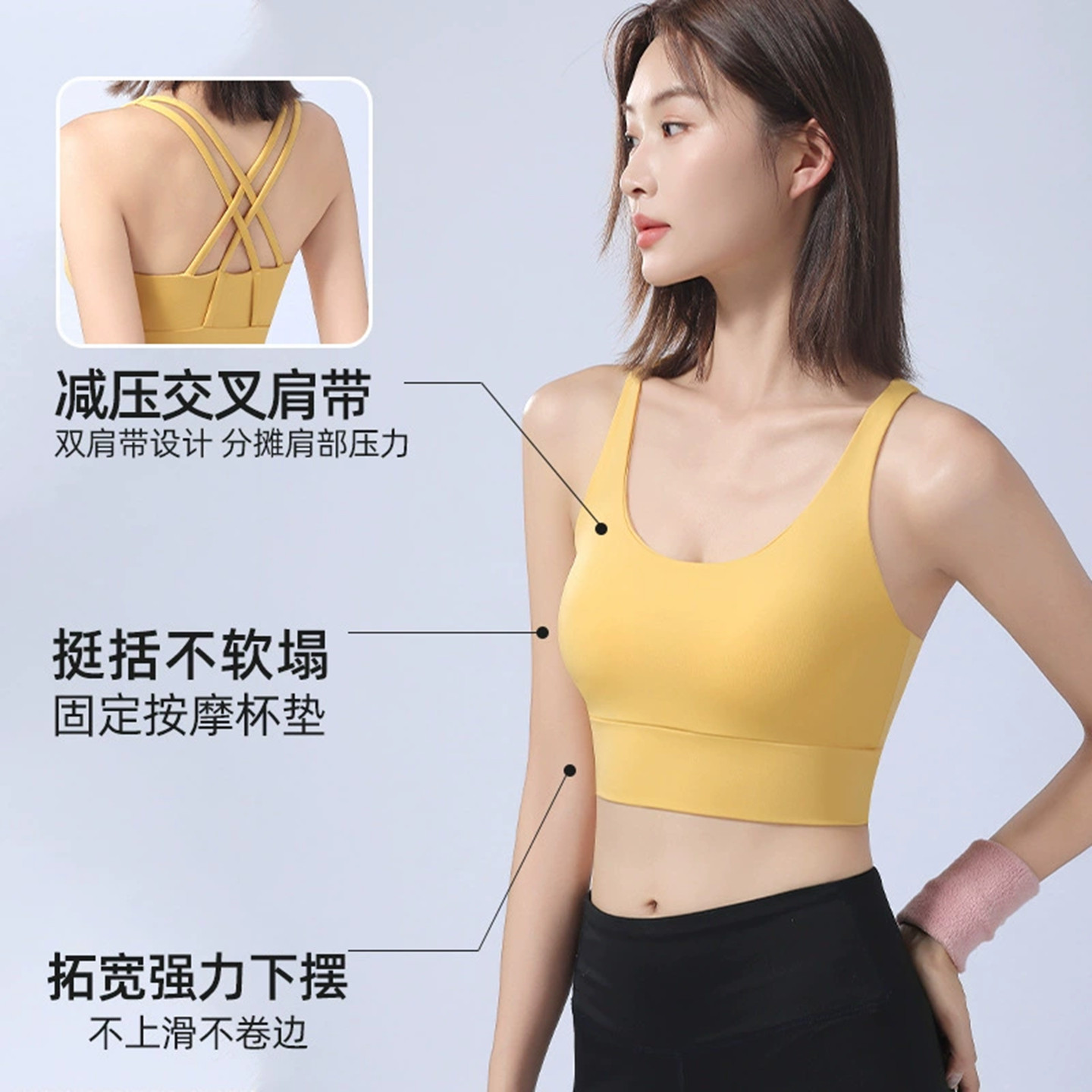 潜水服分体泳衣女单件上衣防晒胸罩学生保守速干浮潜冲浪分体背心