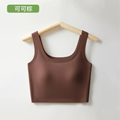 泳衣上衣单件女分体纯欲运动健身背心比基尼大胸大码 游泳泳衣微胖