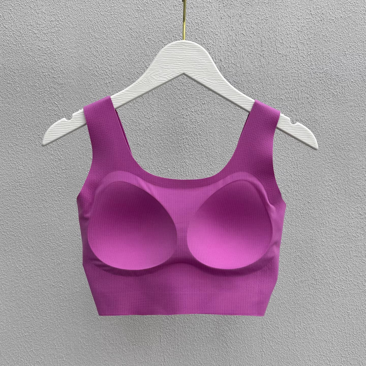 泳衣女游泳上衣单件速干潜水比基尼泡温泉分体运动背心带胸垫文胸