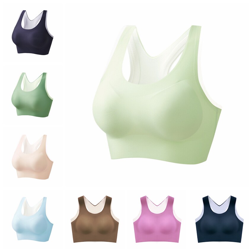 分体式带固定胸垫单件游泳背心女潜水上衣泡温泉外穿冲浪吊带泳装