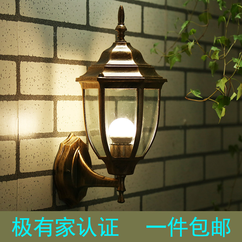 LED Outdoor Lights European wall outdoor waterproof courtyard lamps and lanterns Retro Landscape lamp Wall lamp Villa Gardenin the Decoration main material , Lamps , Wall lamp  category - from Buy2taobao.com to provide professional Taobao agent buy service