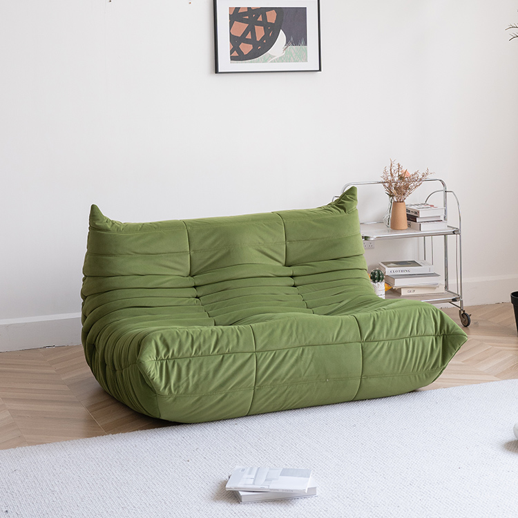 毛毛虫沙发togo网红款落地阳台卧室单人休闲设计师懒人沙发榻榻米