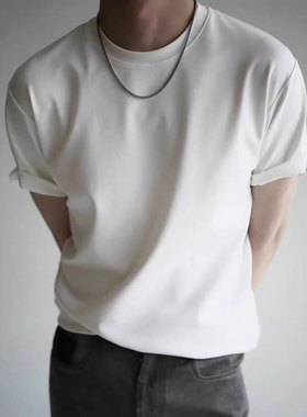 单件包装 220克纯棉净版休闲短袖T恤 DT2200/特批11