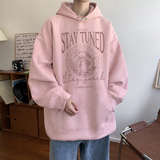 春季麂皮绒连帽烧花卫衣外套紫色D2146/P58，男装卫衣，电商C413